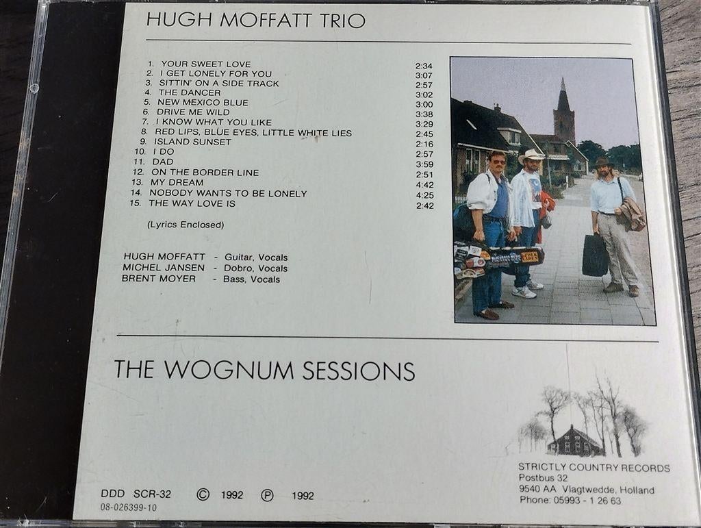 Hugh Moffatt Trio ‎- The Wognum Sessions, Ophalen of Verzenden, Zo goed als nieuw