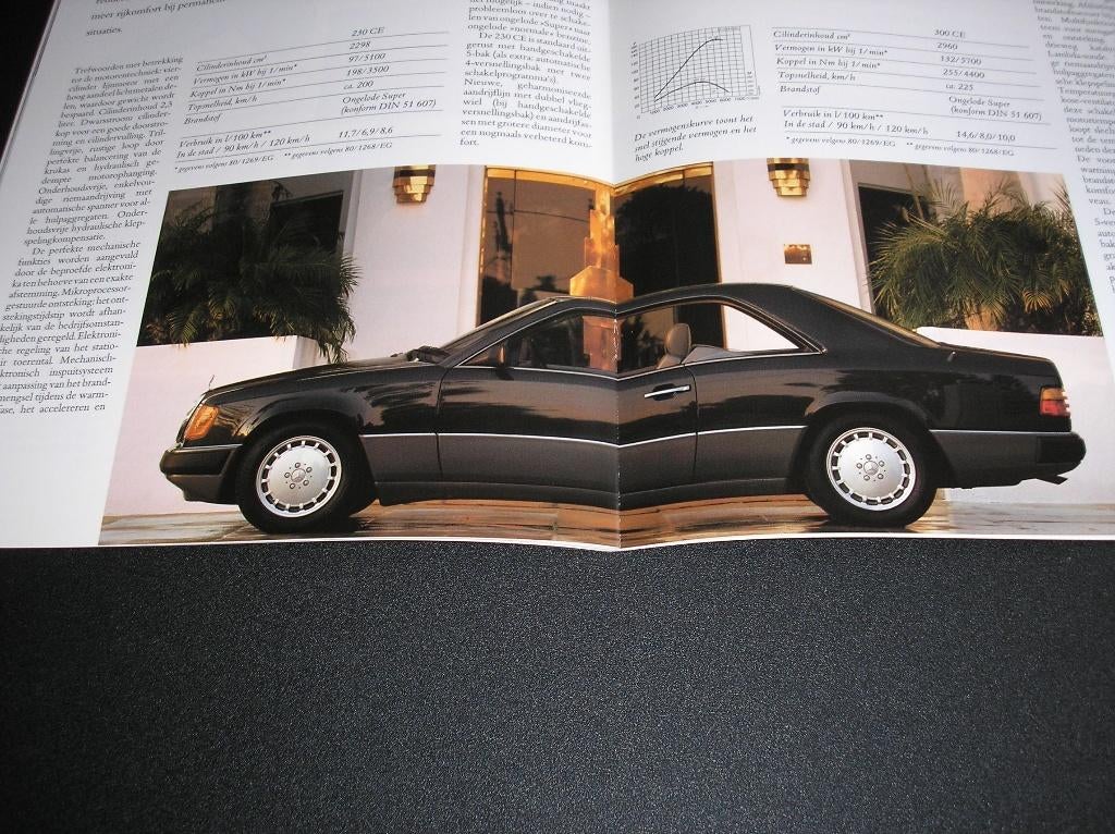 De Mercedes Coupé's 230 CE tot 300 CE-24, W124, 1992, Ophalen of Verzenden, Gelezen, Mercedes