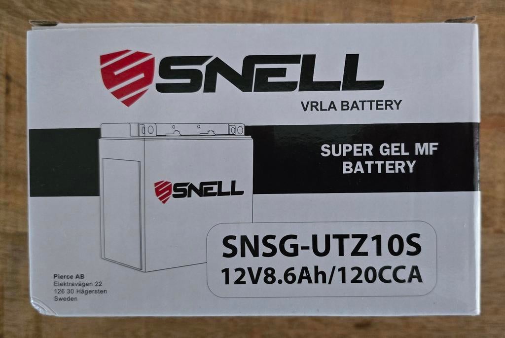 Nieuwe! Snell motorfiets accu UTZ10S 12V 8,6ah, Ophalen of Verzenden, Nieuw