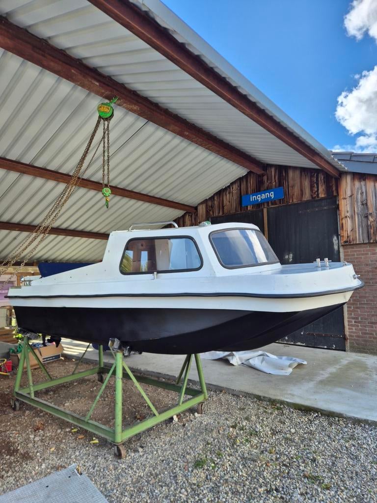 Te koop Pilot 420 Yamaha 9.9PK 4takt, Watersport en Boten, Ophalen, Polyester, Benzine, Tot 6 meter