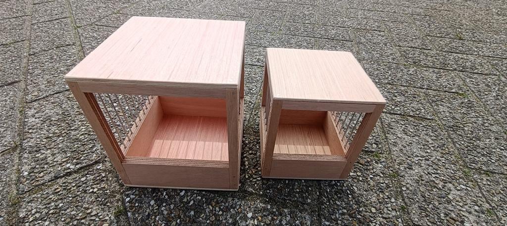 Tralie nestkasten, Ophalen of Verzenden, Nieuw, Hout, Broedkooi of Kweekkooi