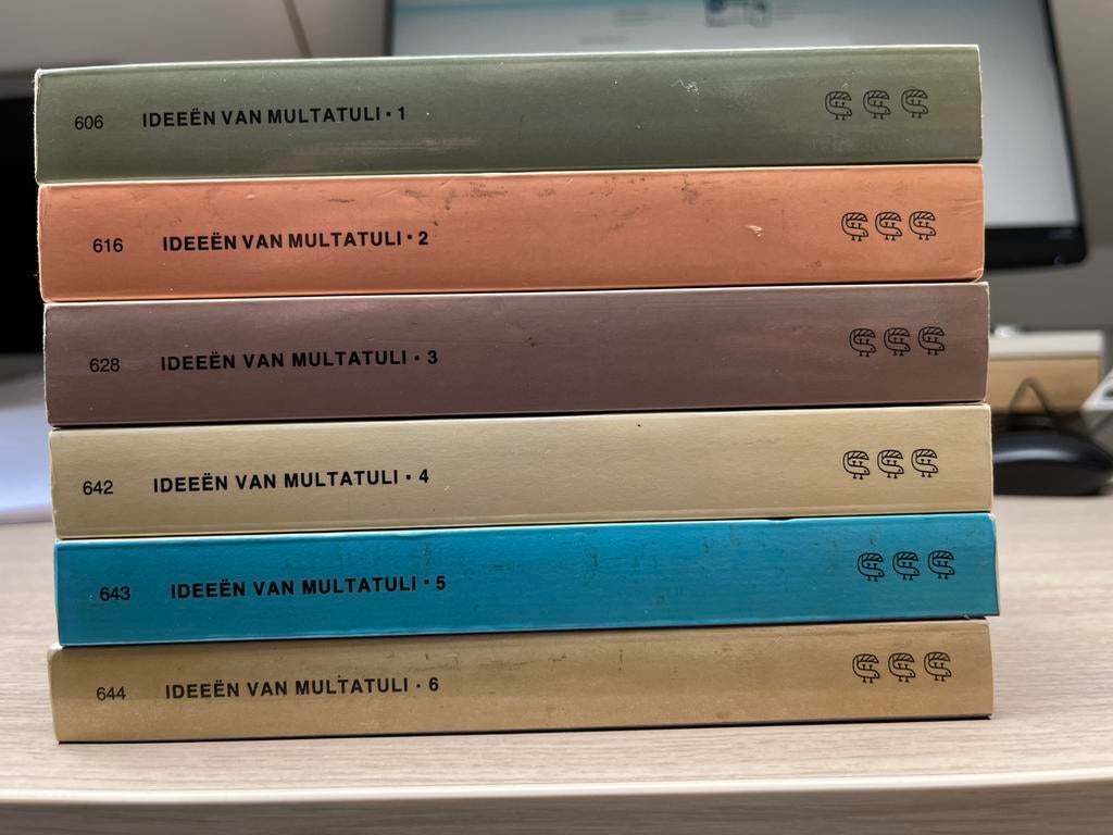 6 delen Ideeën van Multatuli in de Salamander pockets, Ophalen of Verzenden, Zo goed als nieuw, Nederland