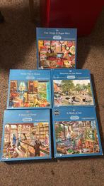 Gibson puzzels, Ophalen, 500 t/m 1500 stukjes, Zo goed als nieuw