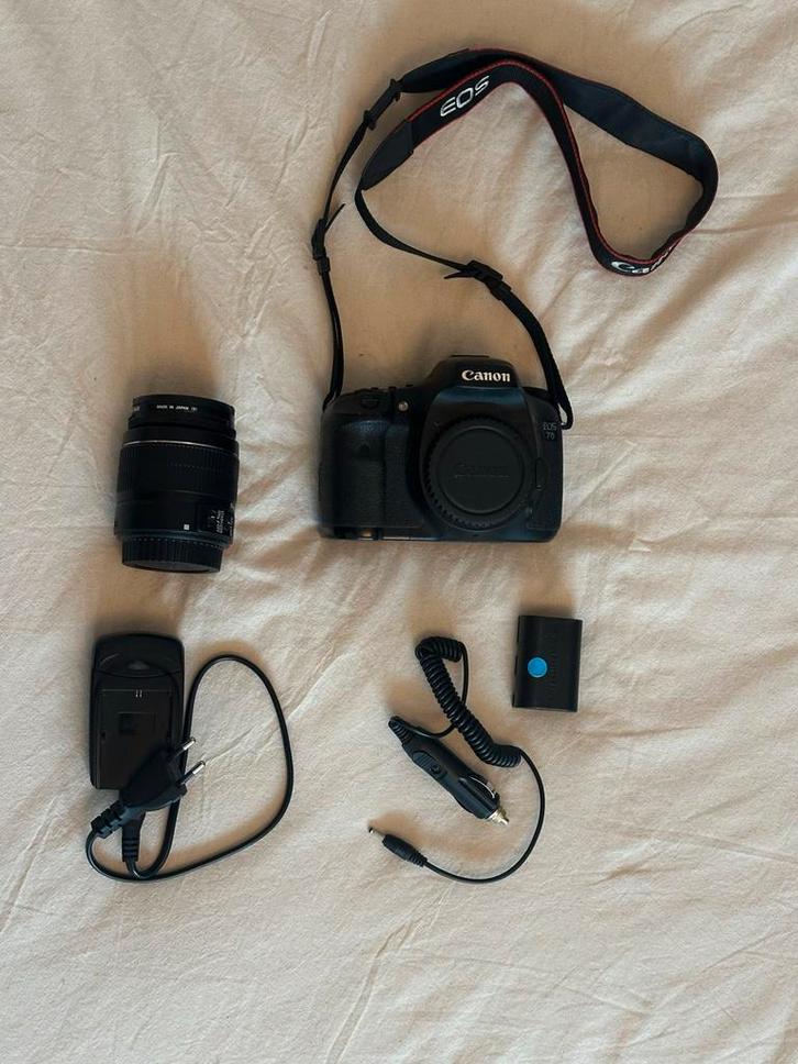 Canon EOS 7D Spiegelreflexcamera, Audio, Tv en Foto, Fotocamera's Digitaal, Gebruikt, Spiegelreflex, Canon, Geen optische zoom