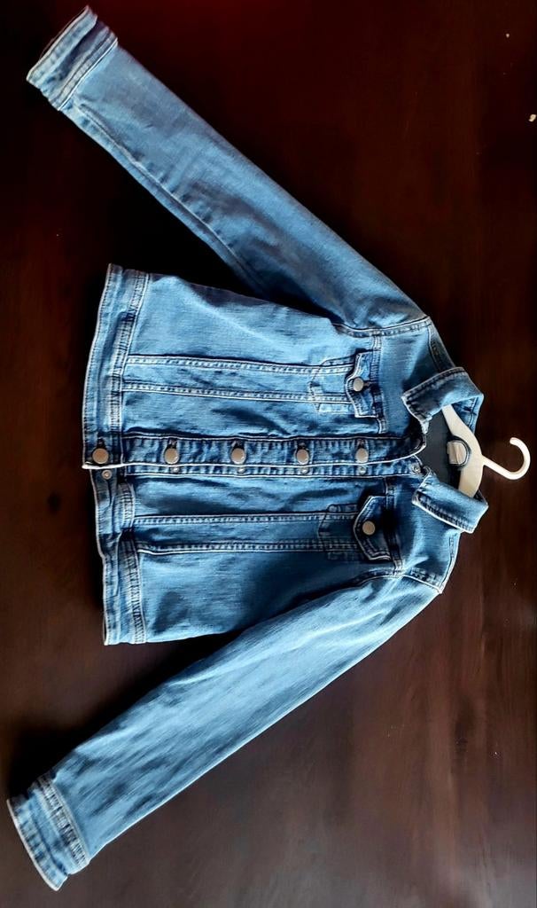 Meisjeskleding, Kinderen en Baby's, Kinderkleding | Maat 134, Zo goed als nieuw, Hema, Jas, Verzenden