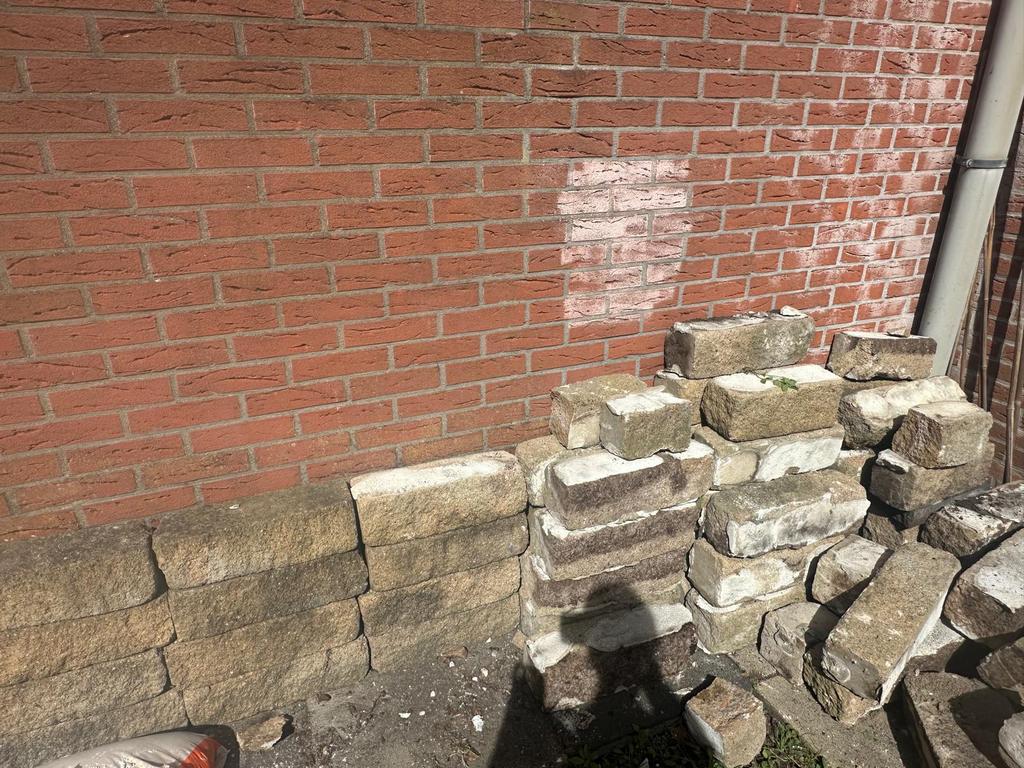 GRATIS STENEN ophalen: 40x12x12, Ophalen, Gebruikt