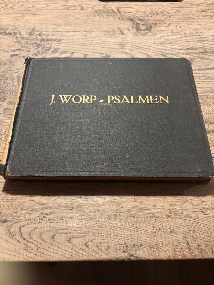 J. Worp Psalmen - Beschadigde band, Boeken, Godsdienst en Theologie, Gelezen, Christendom | Protestants, Ophalen of Verzenden