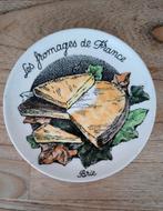 Vintage bordje 1971 France BRIE handgeschilderd Gien, Ophalen of Verzenden