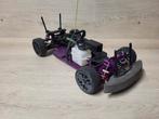Hpi rs4 chassis 1/10 met aluminium upgrade, Ophalen of Verzenden, Zo goed als nieuw, Nitro, Auto onroad