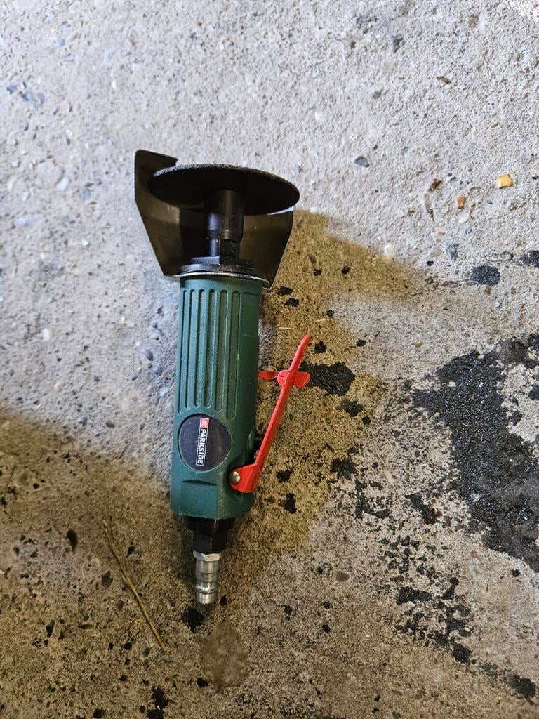 Parkside haakse slijper op lucht 75mm, Ophalen of Verzenden