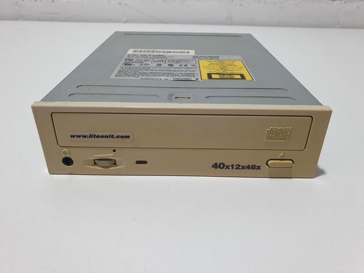 Lite-On CD-RW Drive (40x12x48) – IDE - CD Brander, Computers en Software, Optische drives, Zo goed als nieuw, Intern, Windows