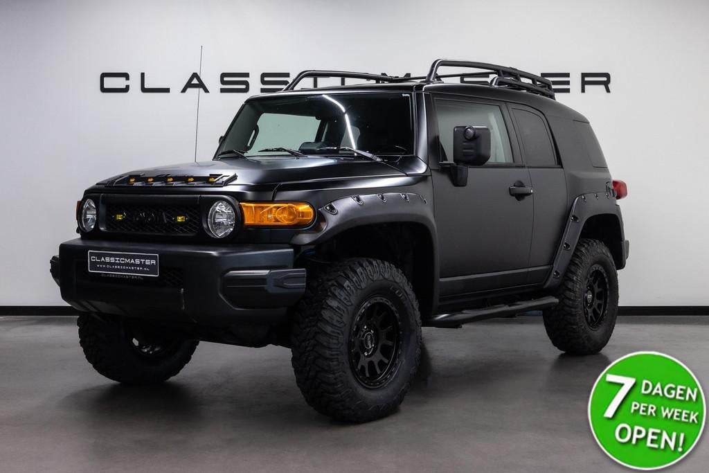 Toyota FJ Cruiser V6 VVT-i Btw auto, Fiscale waarde € 8.00, Auto's, Automaat, Gebruikt, 4000 cc, Leder en Stof