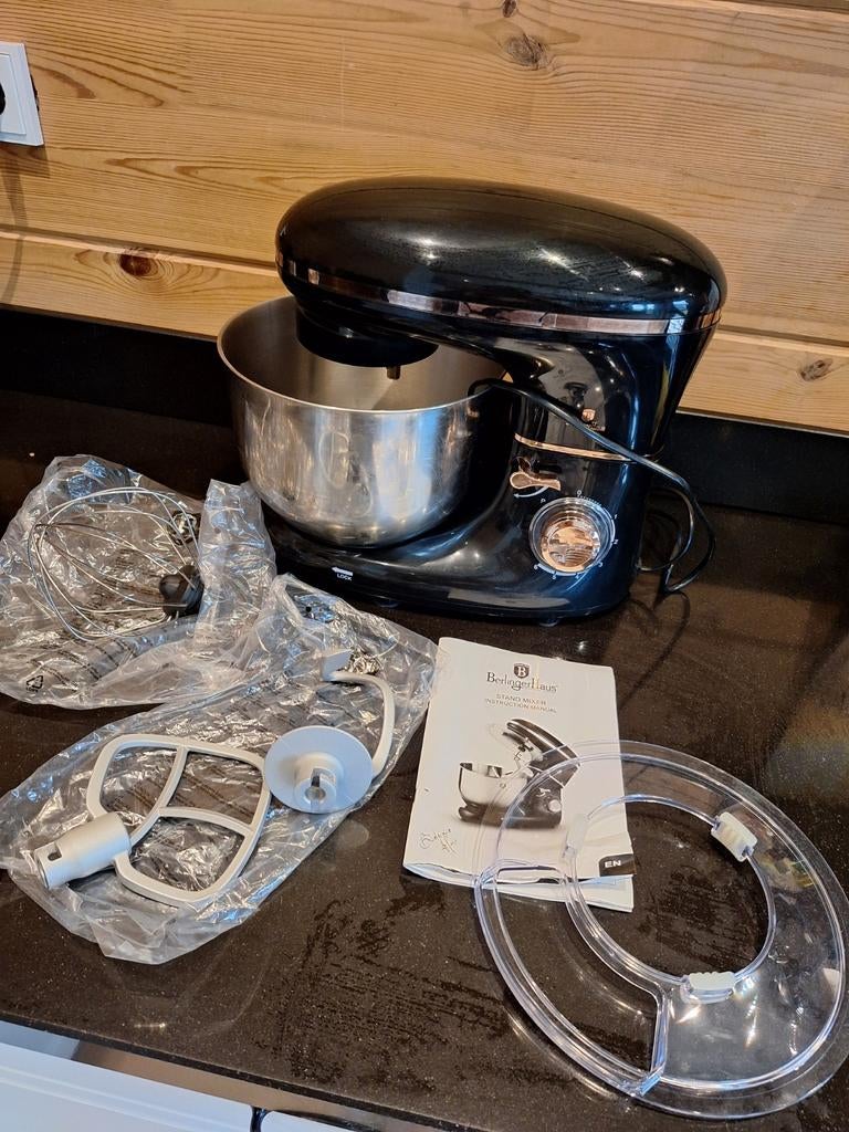 Berlingerhaus keukenmachine, 4 liter of meer, Ophalen of Verzenden, Zo goed als nieuw, 3 snelheden of meer