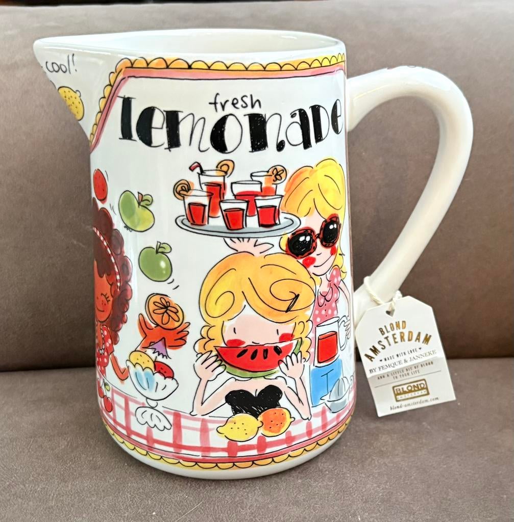 Blond Amsterdam Limonadekan, Huis en Inrichting, Keuken | Servies, Ophalen, Zo goed als nieuw, Aardewerk, Blond Amsterdam