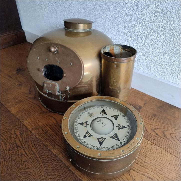 Scheepskompas, Watersport en Boten, Navigatiemiddelen en Scheepselektronica, Gebruikt, Gps of Kompas, Ophalen