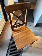 IKEA eiken wood chairs - 6 ea, Huis en Inrichting, Stoelen, Ophalen, Gebruikt, Overige kleuren, Eén