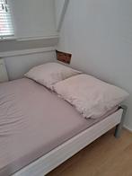 Bed 120x200 met schoon matras en houten lattenbodem, Ophalen, Gebruikt, Twijfelaar, 120 cm