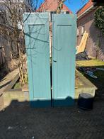 Oude bedstede deuren donkergroen set 1, Ophalen