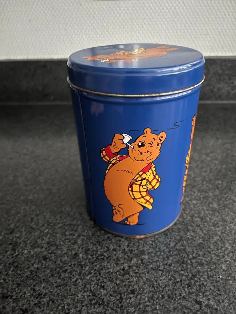 Marten Toonder Oli B. Bommel blik - Vintage blik, Verzamelen, Blikken, Ophalen of Verzenden, Gebruikt, Overige, Overige merken