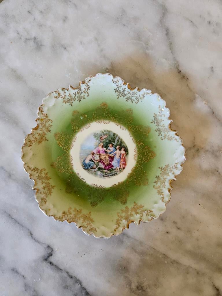 9 Antieke Rosenthal Selb Bavaria C. Hoyng schaaltjes, Ophalen