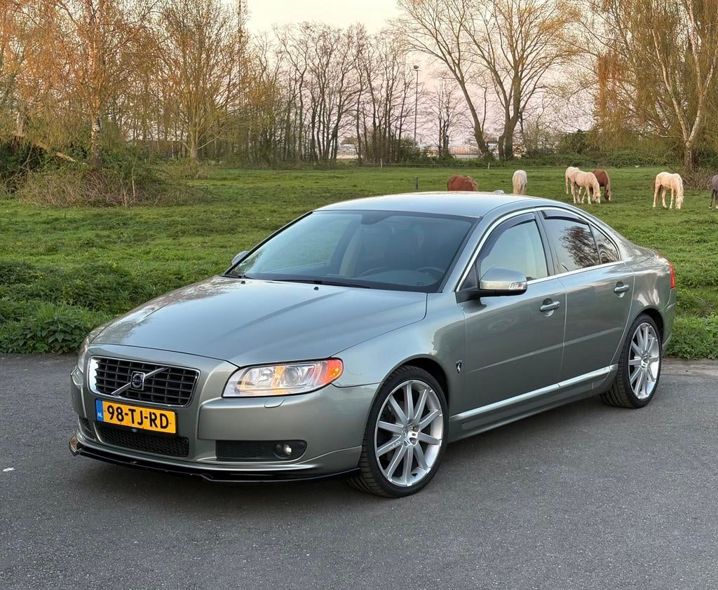 Volvo S80 2.5 T, Auto's, 1528 kg, 1800 kg, Zwart, Automatische klimaatregeling