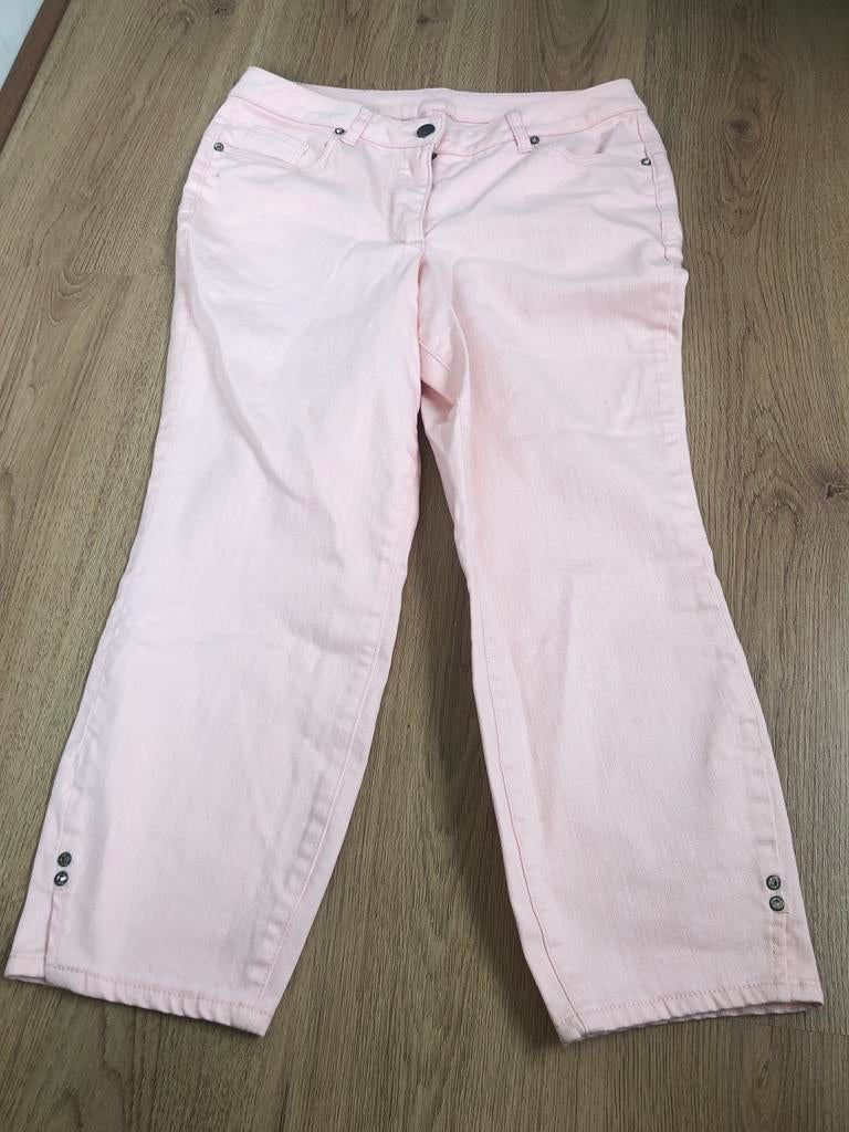 Madeleine roze driekwartbroek d19 38, Maat 38/40 (M), Ophalen of Verzenden, Zo goed als nieuw, Roze