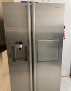 Ruime Samsung koelkast met ijsdispenser, Gebruikt, 200 liter of meer, 60 cm of meer, Met aparte vriezer