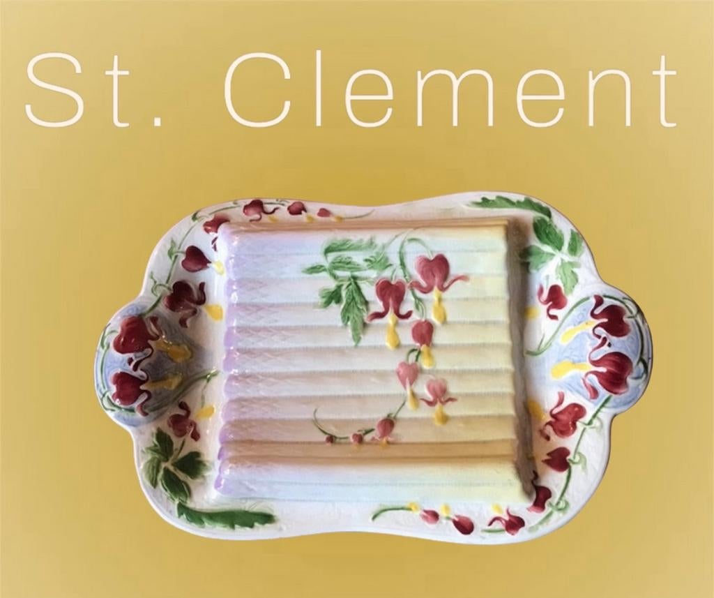Asperge serveerschaal St. Clement faience, Antiek en Kunst, Ophalen of Verzenden