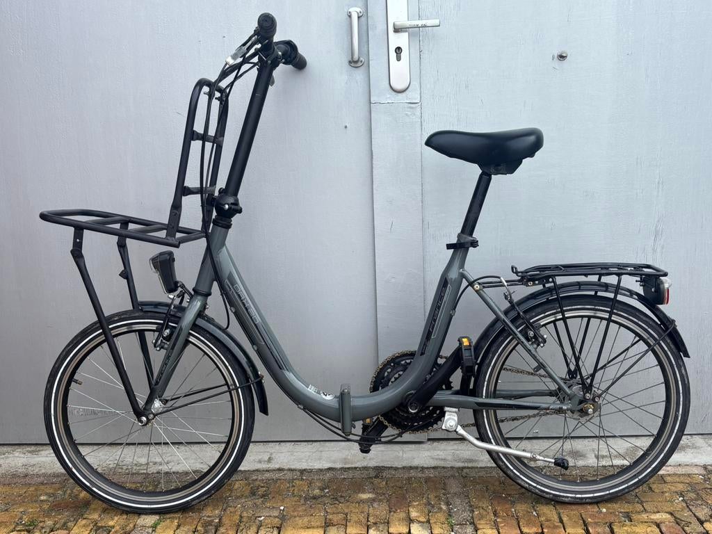 Fiets met extra ruime lage instap. Opvouwbaar., Fietsen en Brommers, Ophalen of Verzenden, Zo goed als nieuw, 20 inch of meer