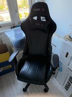 Gamestoel in hoogte verstelbaar en op wielen, Ophalen, Gebruikt, Zwart