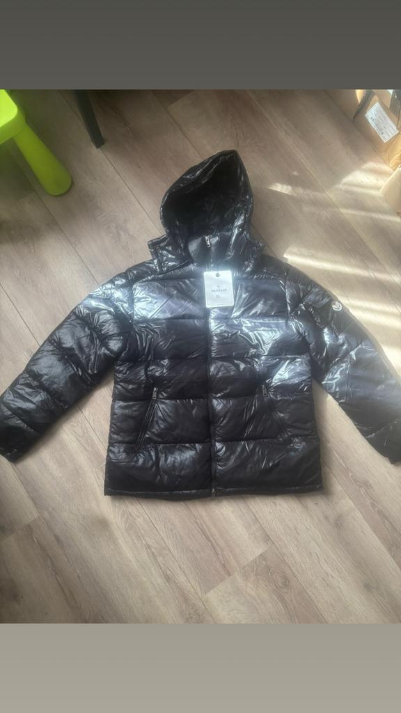 Moncler Jas Zwart - Maat M, Kleding | Heren, Jassen | Winter, Nieuw, Maat 48/50 (M), Zwart, Ophalen of Verzenden