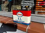 Vintage Esso S.L. Super Lubrifiant blik - België, Ophalen, Gebruikt, Overige, Overige merken