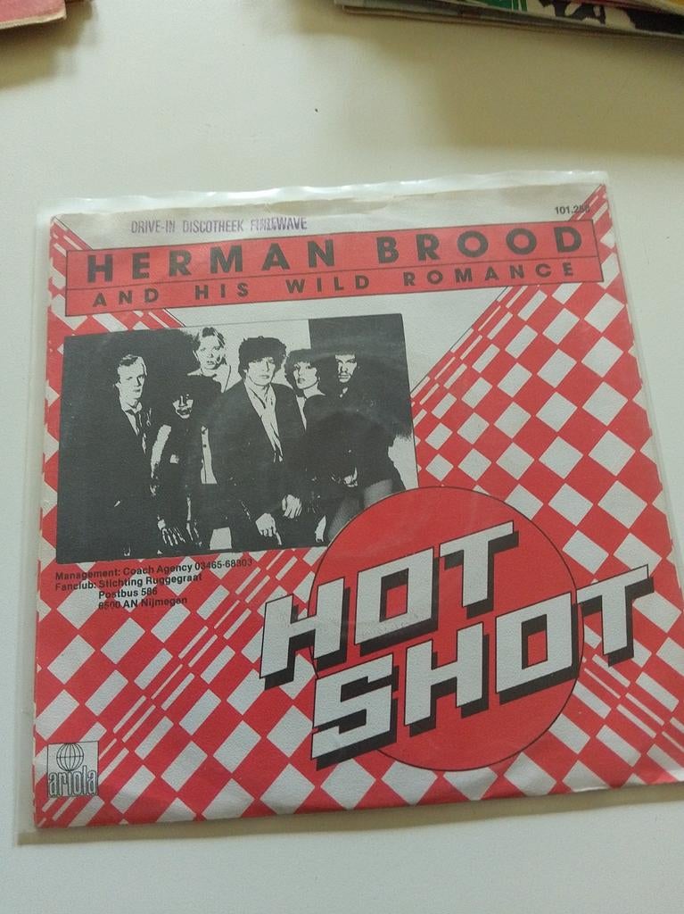 Herman Brood & His Wild Romance - Hot Shot vinyl single, Cd's en Dvd's, Vinyl Singles, Ophalen of Verzenden