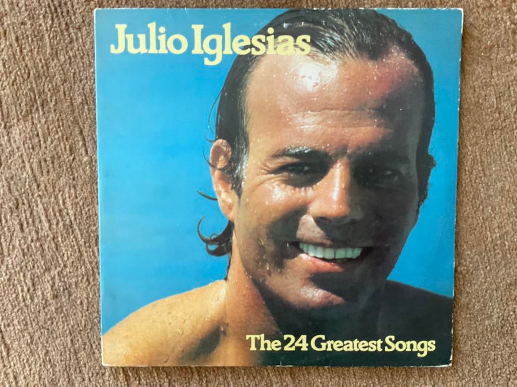 Dubbel lp Julio Iglesias, 24 greatest songs, gaaf, Cd's en Dvd's, Ophalen of Verzenden, Zo goed als nieuw