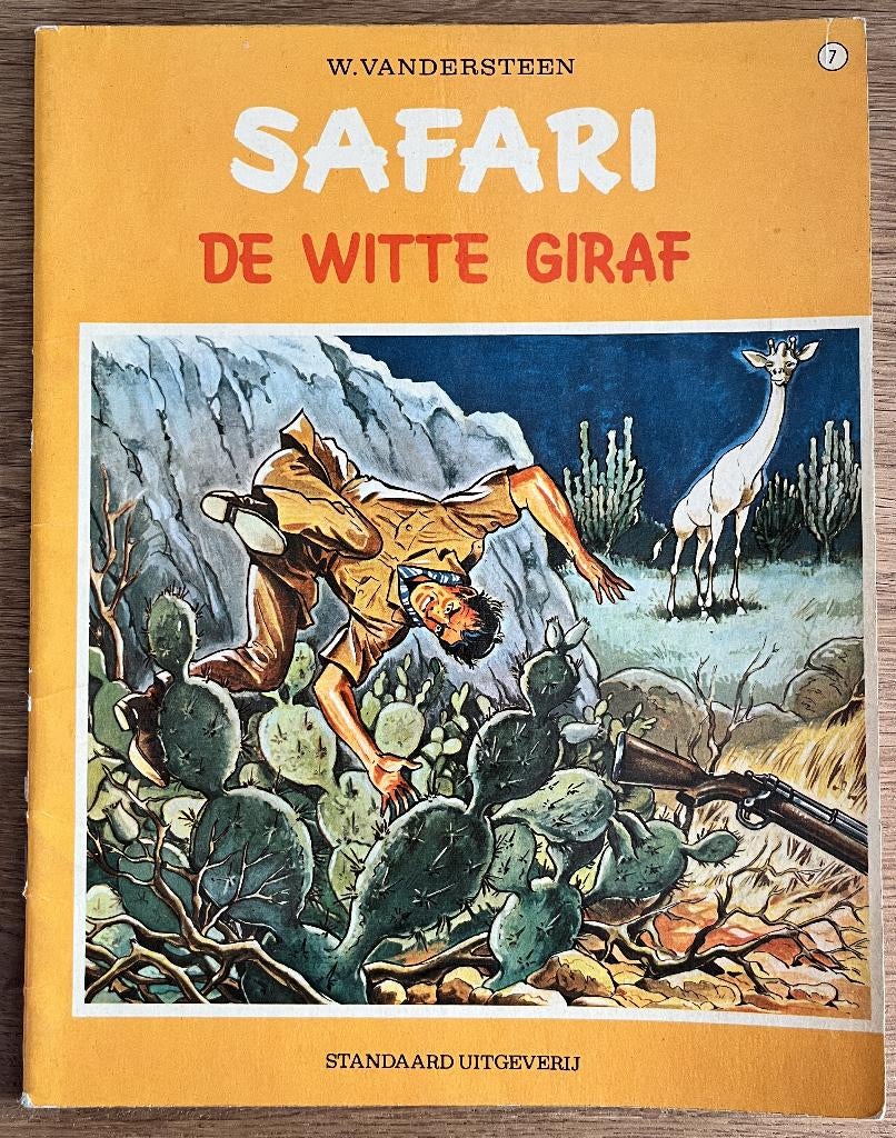 Safari - De slangendanser -9-1e dr(1971) - Strip, Eén stripboek, Zo goed als nieuw