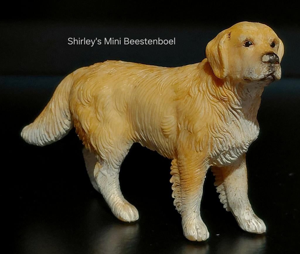 Schleich golden retriever, Ophalen of Verzenden, Zo goed als nieuw, Hond of Kat, Beeldje of Figuurtje