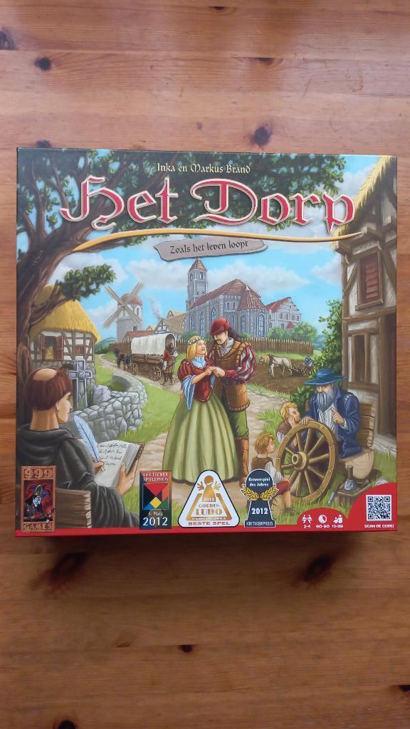 Het Dorp bordspel, Hobby en Vrije tijd, Gezelschapsspellen | Bordspellen, Een of twee spelers, Ophalen of Verzenden, Zo goed als nieuw