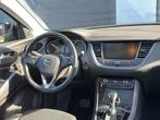Opel Grandland X 1.2 Turbo PANO / CARPLAY / CAMERA / AUTOMAA, Auto's, Opel, Gebruikt, Euro 6, Zwart, Bedrijf