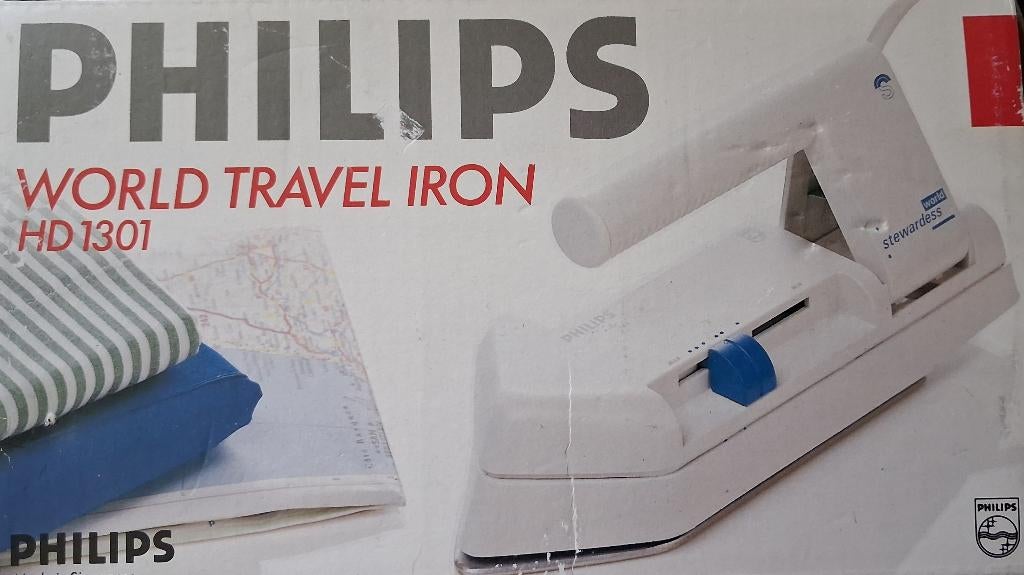 Philips reisstrijkijzer (nieuw), Ophalen of Verzenden, Nieuw, Strijkijzer met snoer