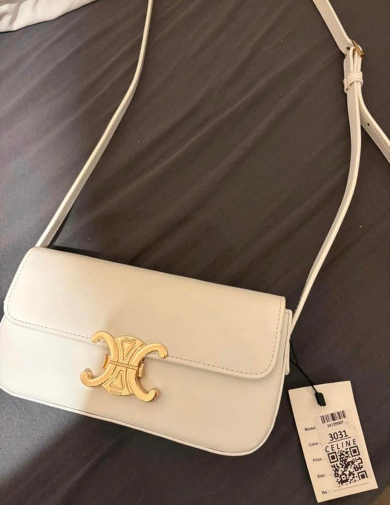 Nieuwe Celine tas - Elegant en stijlvol, Verzenden, Nieuw, Wit, Schoudertasje