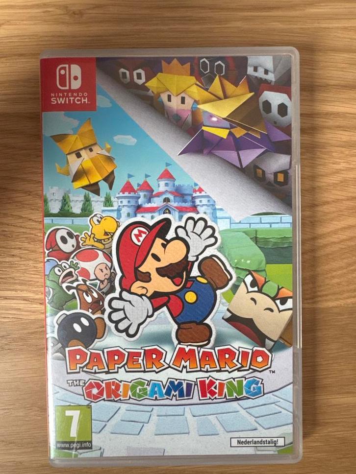 Paper Mario: The Origami King - Nintendo Switch, Spelcomputers en Games, Games | Nintendo Switch, Zo goed als nieuw, Role Playing Game (Rpg)