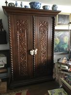 Antieke koloniale kast Java Indonesie indochina, Antiek en Kunst, Antiek | Meubels | Kasten, Ophalen of Verzenden