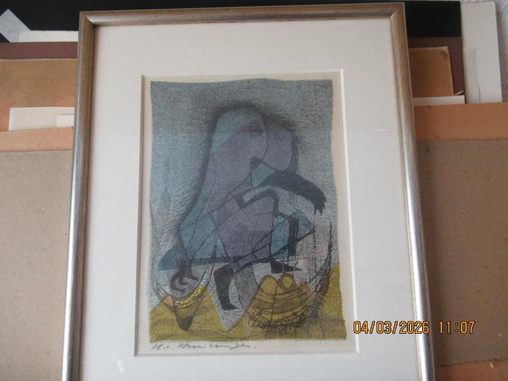 Harry van Kruiningen, Antiek en Kunst, Kunst | Litho's en Zeefdrukken, Ophalen of Verzenden