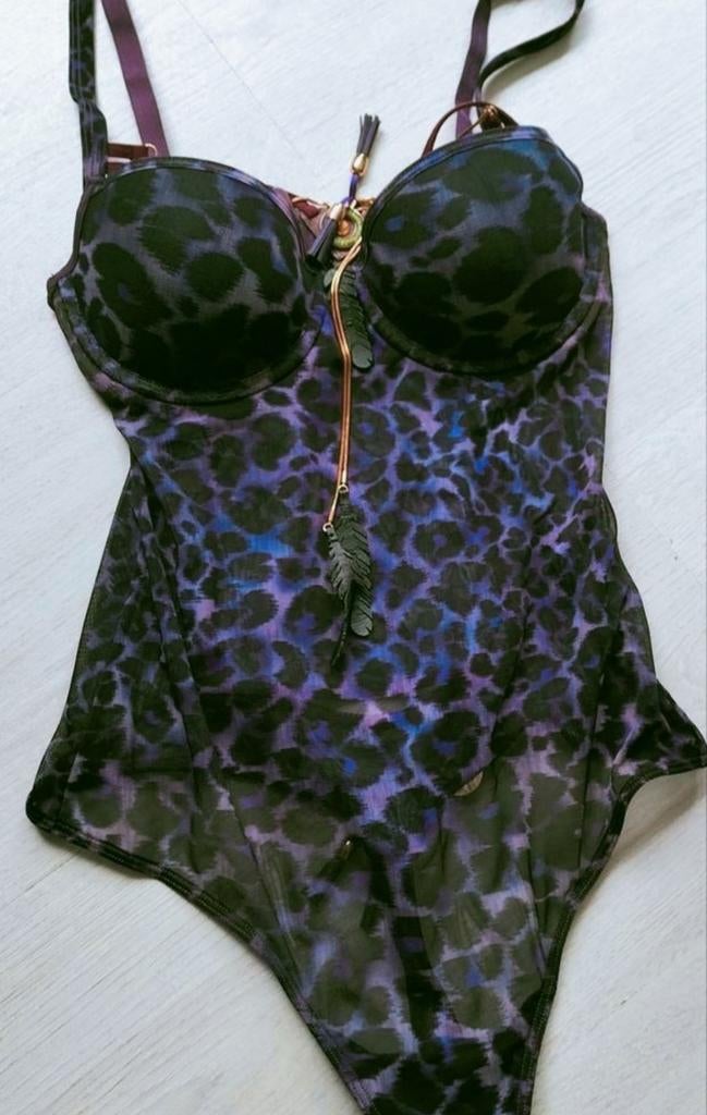 Bodystocking Marlies Dekkers lingerie, Kleding | Dames, Ondergoed en Lingerie, Marlies Dekkers, Ophalen of Verzenden, Paars, Body of Korset