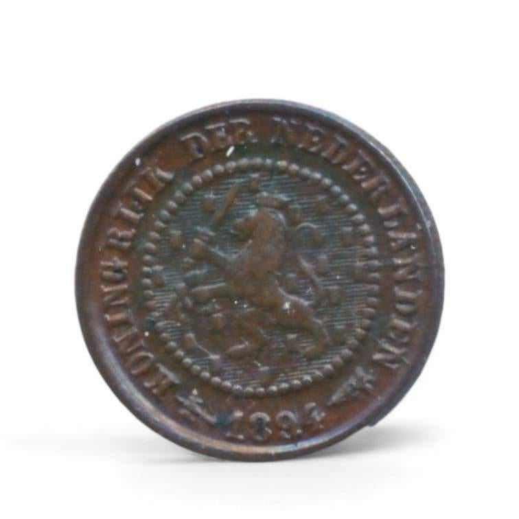 Nederland 1/2 Cent 1894 Wilhelmina, Ophalen of Verzenden, Koningin Wilhelmina, Overige waardes, Setje