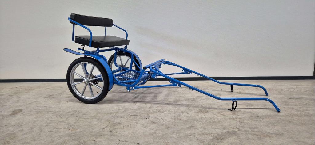 Nieuwe Sulky Cavalettie geremd. 16 inch. AKTIE prijs 495,-, Dieren en Toebehoren, Niet ingevuld, Pony, Niet ingevuld, Nieuw