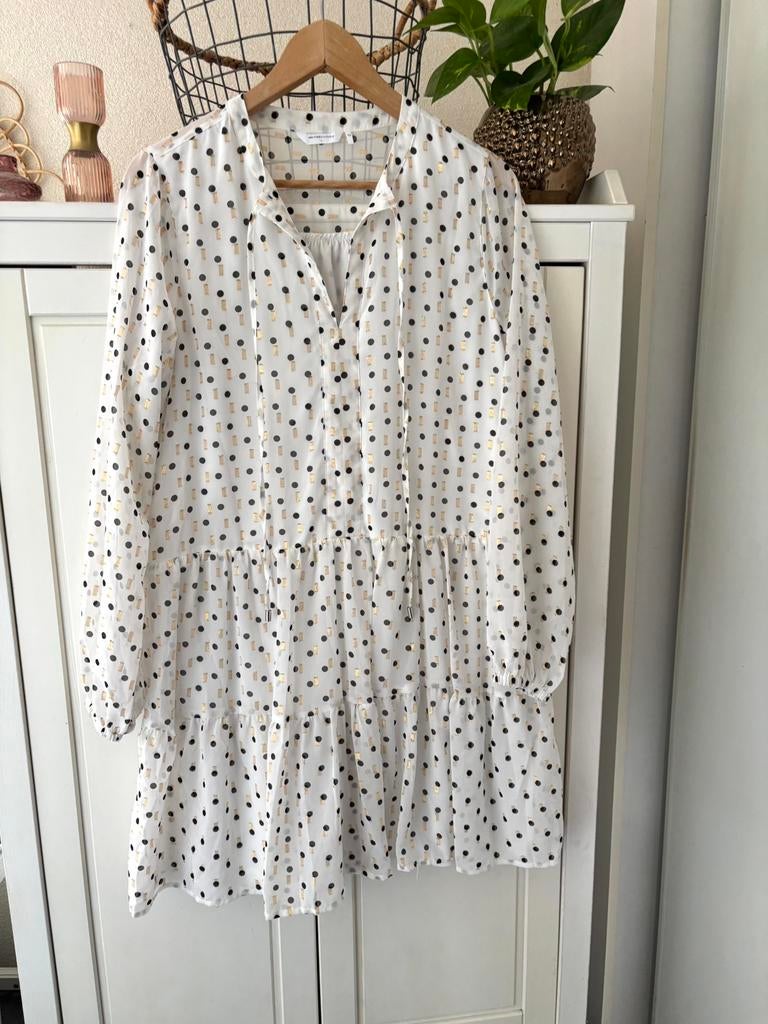 Melting Stockholm witte jurk maat L, Maat 38/40 (M), Wit, Ophalen of Verzenden, Zo goed als nieuw