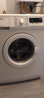 Aeg wasmachine, Ophalen, Gebruikt, 85 tot 90 cm, 1200 tot 1600 toeren