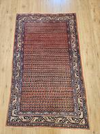 Vintage handgeknoopt perzisch tapijt sarough mir 160x95, Huis en Inrichting, Info@SlatsAntiek.nl, Perzisch, 150 tot 200 cm, Rechthoekig