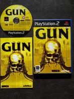 PS2 - Gun - PlayStation 2 Actie Western Theme Game, Vanaf 18 jaar, Shooter, 1 speler, Ophalen of Verzenden